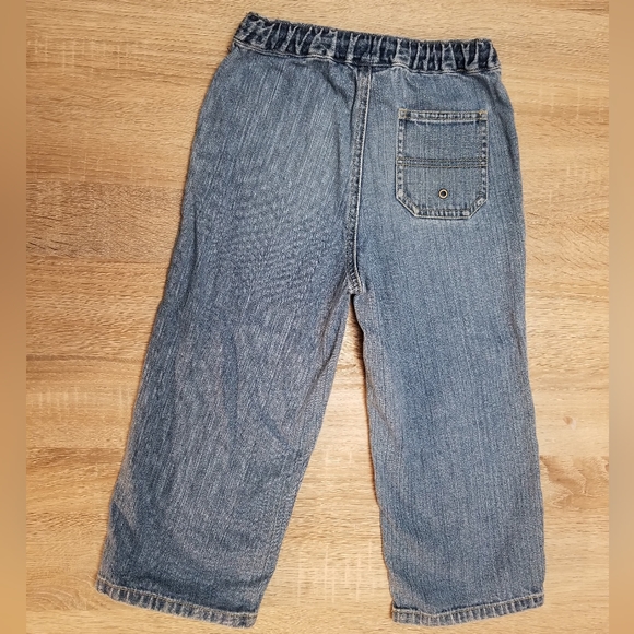 2009 vguc Hanna Andersson jeans size 100 4t gender neutral boy girl - Picture 3 of 11